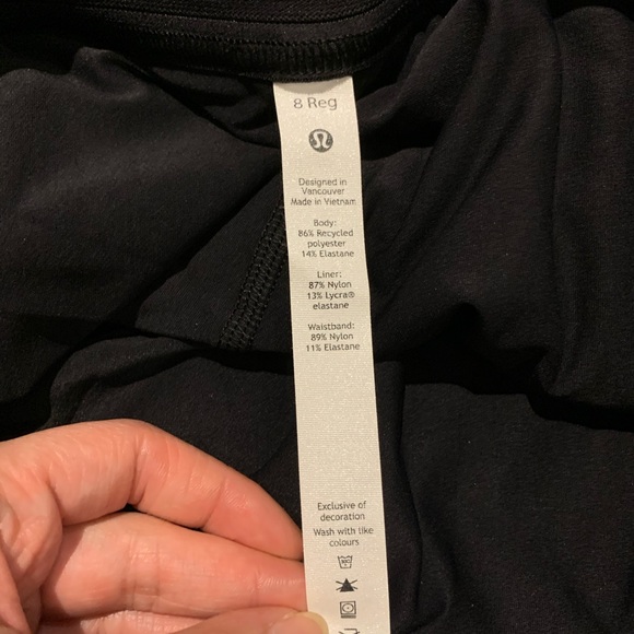 ❤️SOLD❤️ BNWT Lululemon Court Rival HR Skirt - Picture 4 of 5